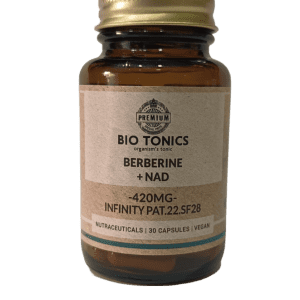 Berberine + NAD BIO TONICS – vegan συμπλήρωμα