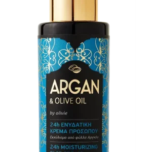 24ωρη ενυδατική κρέμα προσώπου με λάδι αργκάν για θρέψη και αντιγήρανση