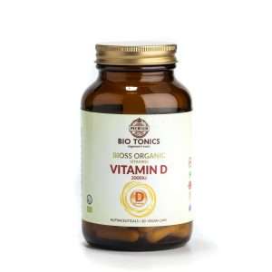Biotonics Bio Vitamin D 2000IU – συσκευασία με 60 κάψουλες