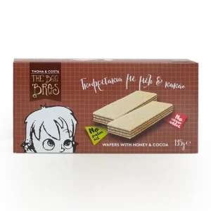 Γκοφρετάκια με Μέλι και Κακαό 135gr