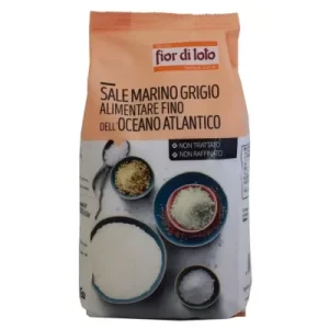 Αλάτι Γκρίζο Ψιλό Ατλαντικού Ανεπεξέργαστο 1Kg – Φυσικό θαλασσινό αλάτι πλούσιο σε ιχνοστοιχεία