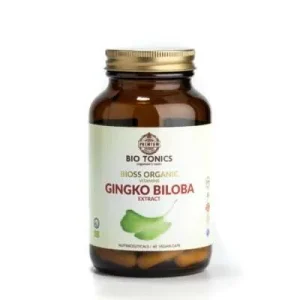 Bio Tonics Bio Ginkgo Biloba 120mg 60 κάψουλες - Φυσικό συμπλήρωμα για μνήμη και διαύγεια