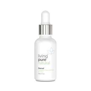 ETERNAL Φυσικό Έλαιο Προσώπου 30ml Livingpure Cosmetics – φυσικό αντιγηραντικό έλαιο για ενυδάτωση και λάμψη.