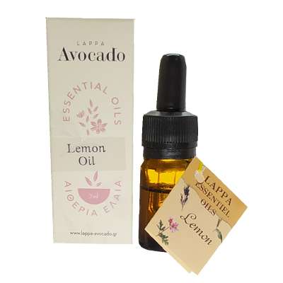 Φυσικό αιθέριο έλαιο λεμόνι 7ml – καθαρισμός & αρωματοθεραπεία