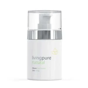 Ορός επιδιόρθωσης και αντιγήρανσης Living Pure Natural σε γυάλινη φιάλη