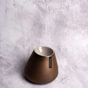 Ασύμμετρος κεραμικός αρωματιστής Scentchips μπρονζέ