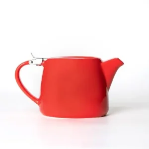 Τσαγιέρα πορσελάνης new bone china 500ml - κόκκινη