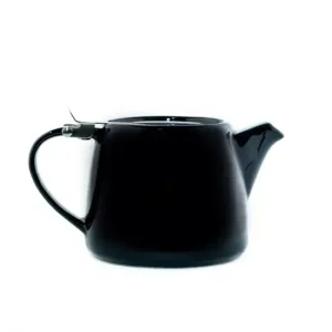Τσαγιέρα πορσελάνης new bone china 500ml - μαύρη